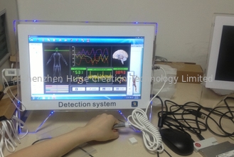 Китай Анализатор здоровья резонанса Кванта экрана касания магнитный с програмным обеспечением бесплатной загрузки поставщик