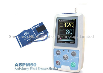 Китай handheld NIBP/SPO2 24 Ambulatorial цифров часа монитора кровяного давления поставщик
